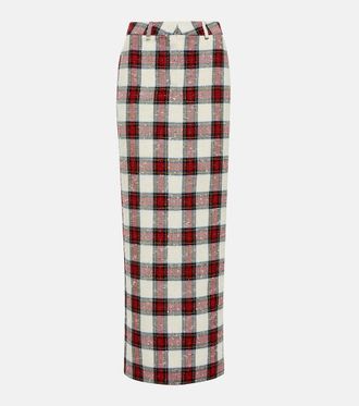 【関税込み】ALESSANDRA RICH Long wool skirt Skirts | Alessandra Rich