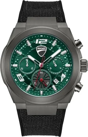 Ducati Chronograph Quartz Green Dial Mens Watch DTWGC0002001