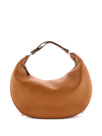 Fendi Fendigraphy Bag Leather Medium hobo bag - Brown