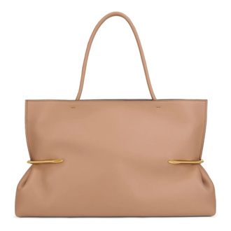 Givenchy Pinch Squeezed Horizontal Tote Bag - female - Givenchy - Shopping Bags - Beige - ONE SIZE - Bags