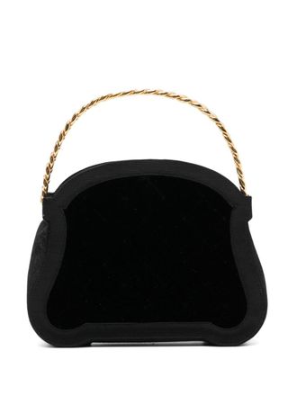 Chanel 1980s Minaudière clutch bag - Black