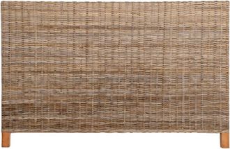 Klast Cabecero doble de fibra natural natural 175 cm x 113 cm