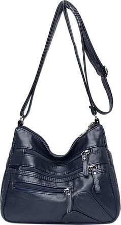 Generic Stylish Crossbody Shoulder Bag For Women With Adjustable Strap Casual Everyday Lightweight Purse For Carrying Comfort And Fashionable Outfits (Blue, O