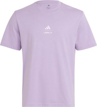 adidas x Les Mills Mind Body Graphic T-Shirt Powder Plum KE7822