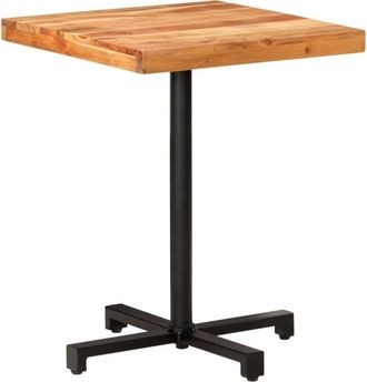 vidaXL Bistro Table Square 60x60x75 cm Solid Acacia Wood vidaXL