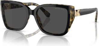 Michael Kors 0mk2199 Oversized Square Frame Tortoiseshell Sunglasses