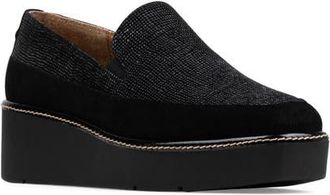 Donald J Pliner Wallis Wedge Loafer in Black at Nordstrom, Size 7.5
