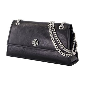 Tory Burch Turnlock Shoulder Bag - Black