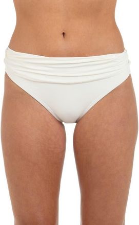 La Blanca Island Goddess Hipster Bikini Bottoms in Ivory at Nordstrom, Size 14