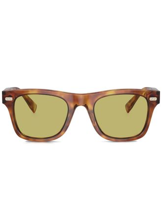 Brunello Cucinelli BC4002S Mr.Brunello square-frame sunglasses - unisex - Acetate - 50 - Brown