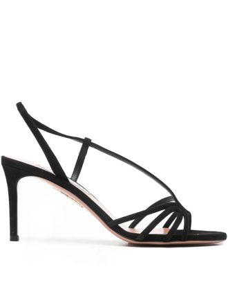Aquazzura Talk To Me slingback sandals - Zwart