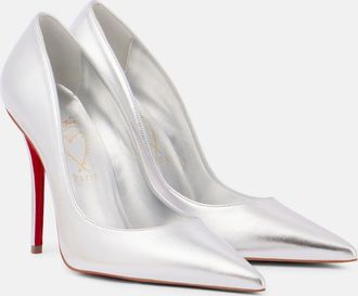 Christian Louboutin Pumps Miss Z 100 in pelle metallizzata