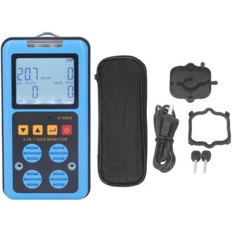 OEM Eosnow Monitor De Gas 4 En 1 Co H2s O2 Lel Medici&oacute;n Precisa Luz De Sonido Alarma De Vibraci&oacute;n Detector De Pantalla Retroiluminada