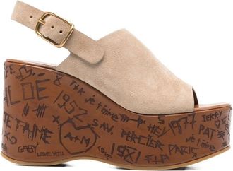 Chlo&eacute; Maxime High Wedge