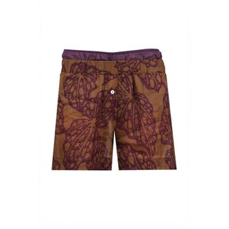 ottod'Ame Casual Shorts, female, Multicolor, Size: XS Pantaloncini con stampa astratta