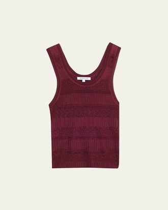 Veronica Beard Sandra Knit Tank Top