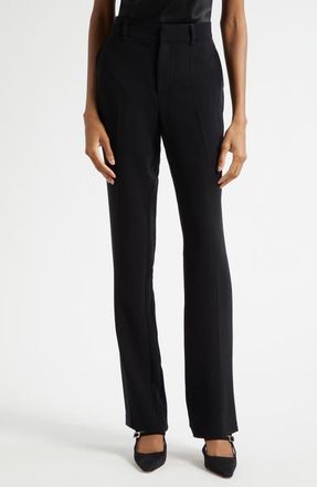 Cinq &agrave; Sept Kerry Straight Leg Pants in Black at Nordstrom, Size 10