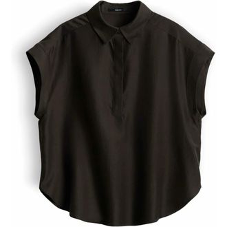 someday Zamin Blouse - Dames - Blouses & Shirts - Bruin - Maat: XL Poliester