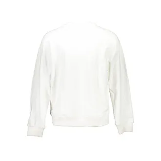 Calvin Klein Cotton Logo Sweatshirt - White