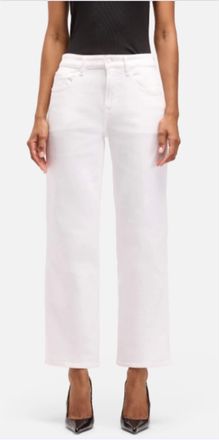 7 For All Mankind Calie Straight Ankle Jean In Soleil
