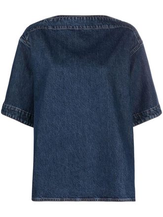 Toteme Denim top - Blauw