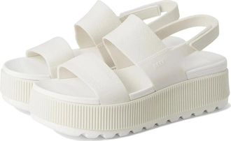 Reef Womens Reef Water Vista Higher CJ6793 White Open Toe Platform Sandal ZOGG2213