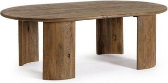 BIZZOTTO Tavolino ovale brown 130x80 - phoenix