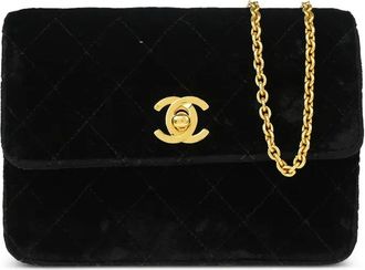 Chanel Borsa a spalla CC Turn-lock 1997 - Nero