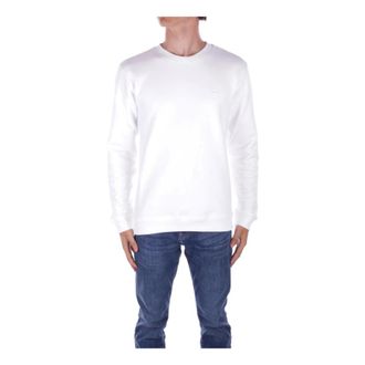 Dondup Heren, Sweatshirts & Hoodies, Wit, Maat: XL Katoen