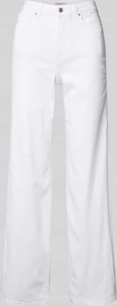 Only Wide Leg Jeans aus Baumwoll-Mix Modell MADISON BLUSH in Weiss, Gr&ouml;&szlig;e XS/32