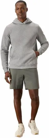 Pact Organic Cotton Cloud Brushed Fleece Pullover Hoodie in Heather Grey at Nordstrom, Size Xx-Large
