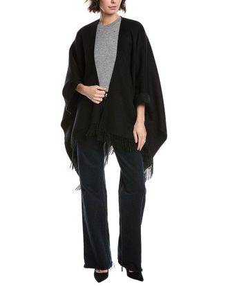 Vince Double-Face Solid Cashmere Cape