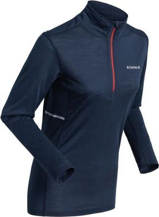Daehlie Performance Wool Half Zip Merinounterw&auml;sche f&uuml;r Damen | blau