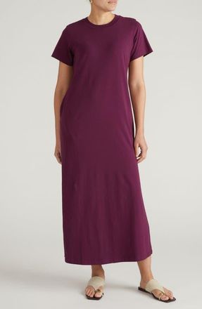 Universal Standard Halie Maxi T-Shirt Dress in Gamay at Nordstrom, Size Xx-Large