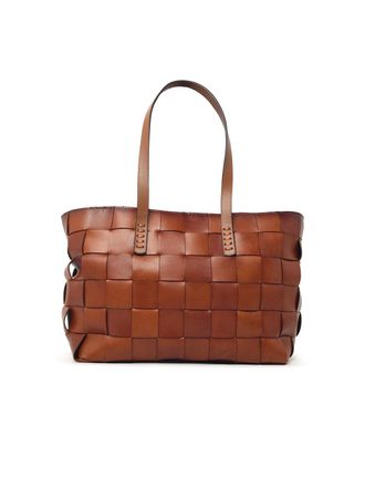Dragon Diffusion Japan Tote Light Brown Leather Bag