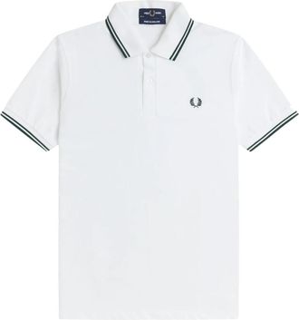 Fred Perry M12 16C Polo - Heren - Polos - Wit - 2XS - Katoen - Tops