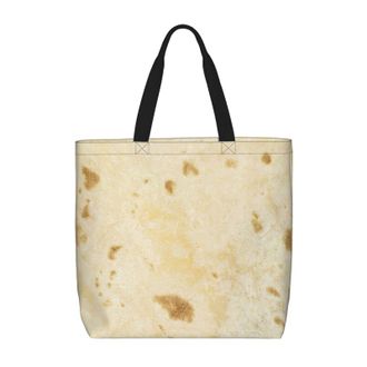Generic Women Handbag Burritos Tortilla Women Tote Bag Casual Fashion Beach Travel Bags, For Wedding, Daily, Holiday, Christmas, School