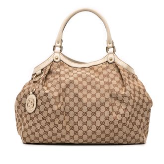 Gucci Babouska Hobo Gg Monogram Canvas