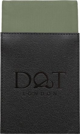 DQT Plain Twill Pre Folded Straight Fold Pocket Square Handkerchief for Men (Sage)