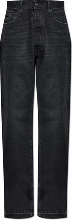 Maison Margiela Jeans met vintage-effect - Heren - Regular Fit Jeans - Zwart - W32 - Katoen - Jeans