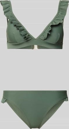 Shiwi Bikini-Set mit R&uuml;schen Modell BOBBY in Oliv, Gr&ouml;&szlig;e 36