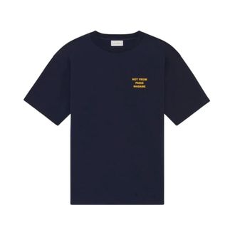 Dr&ocirc;le de Monsieur T-Shirt Slogan - - Tops - Uomo - Blu - L