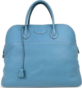 Herm&egrave;s Borsa a mano Bolide 45 2002 - Blu