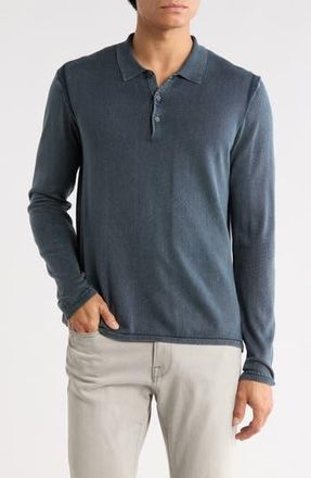 John Varvatos Dune Polo Sweater in Atlantic Blue at Nordstrom Rack, Size Xx-Large