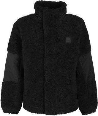 Rains Kofu Fleece Jacket In Black