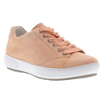 Ara Womens Alexandria Sneaker In Apricot Velour