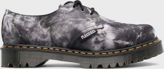 Dr. Martens Womens Dr Martens x Pleasures 1461 Bex Tie Dye Poly - Black - Size: 6