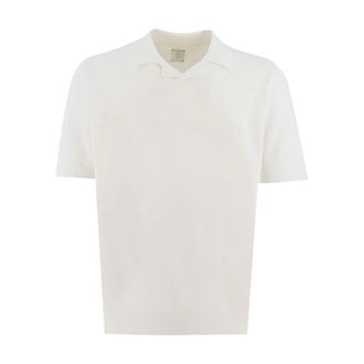 Eleventy Tops, Heren, Wit, XL, Jersey