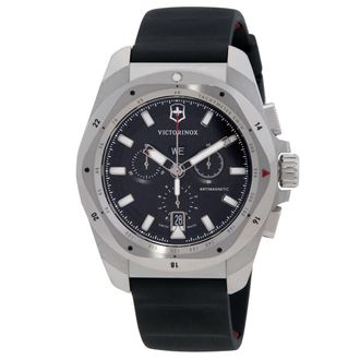 Victorinox by Swiss Army I.N.O.X. Chronograph Quartz Black Dial Mens Watch 241983