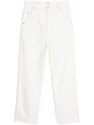 Ami Alex straight-leg jeans - White